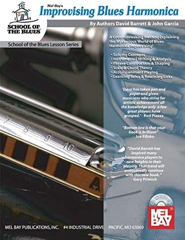 Mel Bay presents Improvising Blues Harmonica Paperback – February 12, 2008