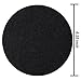 Resinta 6 Pack Thickening Compost Bin Filters Activated Carbon Filters for Kitchen Compost Bin Filters Replacement, 10 mm Thickness, 6.25 inch