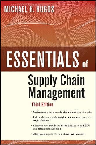Essentials Of Supply Chain Management Third Edition Essentials Hugos Michael H Amazon De Bucher