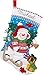 Bucilla Nordic Snowman Stocking Kit, 18