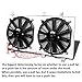 Rxmotor High Performance Electric Radiator Cooling Fan Assembly Kit 7