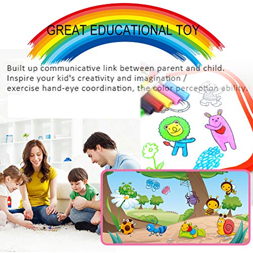 image for Tigerhu Water Doodle Drawing Cloth Book Magic Kids Toys Mess Free Colo