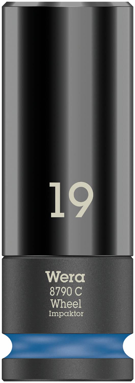 Wera 05004591001 8790 C Wheel Impaktor Socket with 1/2" Drive 19,0