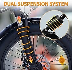 Jasion EB7 ST Electric Bike for Adults, 500W Motor