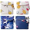 Cabilock 4 Stks Servetten Zak Maandverband Organizer Pouch Menstruatie Cup Pouch Wasbare Organizer Voedingskussen Houder…