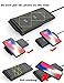 Pumier Wireless Charger,Qi 10W Fast Wireless Charging Pad Stand Galaxy Note 9/8/5 S9/S9+ S8/S8+ S7/S7 Edge S6 Edge, Standard Qi Charger Compatible with iPhone X / 8/8 Plus (No AC Adapter)
