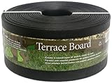 Master Mark Plastics 95440 Terrace Board Landscape Edging Coil  5 Inch by 40 Foot, Black