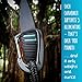 [Premium Double Hammock & Strap Bundle] Serac Sequoia XL Wide Camping Hammock with Ultralight Ripstop Nylon and Quick-Hang Suspension System - for The Backpack, Travel & camzping (Snowmelt Grey/Teal)