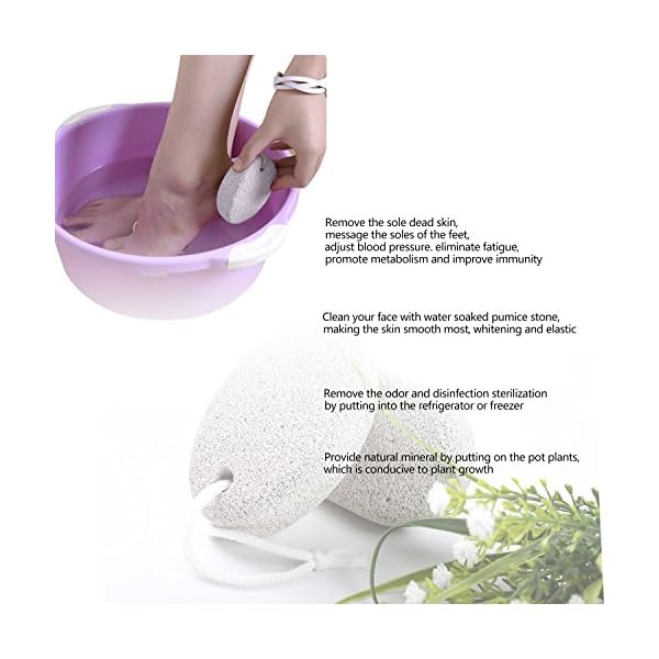 Natural-Pumice-Stone-for-Feet-2-PCS-Phogary-Lava-Pedicure-Tools-Hard-Skin-Callus-Remover-for-Feet-and-Hands-Natural-Foot-File-Exfoliation-to-Remove-Dead-Skin Natural Pumice Stone for Feet 2 PCS, PHOGARY Lava Pedicure Tools Hard Skin Callus Remover for Feet and Hands - Natural…