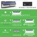 LITOM Solar Lights Outdoor, 54 LED Super Bright 270°Wide Angle Motion Sensor Lights, Wireless Waterproof Security Solar Light for Front Door, Yard, Garage, Deck, Porch, Shed, Walkway, Fence