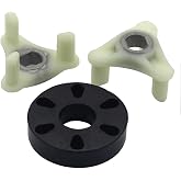 Seentech Heavy Duty 285753A METAL Core Motor Coupling Kit for Whirlpool &amp; Kenmore Washers - Replaces Part Numbers: AP3963893 PS1485646 1195967 285753AVP 21003 280152 285140 285743