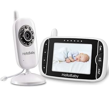 hellobaby 3.2 inch video baby monitor