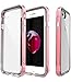 TOZO for iPhone 7 Case iPhone 8 Case, Highly Durable Reinforced Frame Crystal Clear Bumper Scratch Resistant Shock Absorption Soft Rubber Dual Layer Screen Protection Cover. Side Edge [Rose Gold]