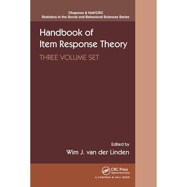 希少Handbook of Item Response theory 3冊セット Amazon.com: Handbook of Item Response Theory: Three Volume