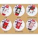 Ehdching 6pairs Baby Kids Cartoon Christmas Holiday Toddler Children's Socks (S(1-3 Years))