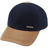 Fits Y'all Wool Suede Houndstooth Baseball Cap: Adjustable Relaxed Fit for Men, Women, and All Genders