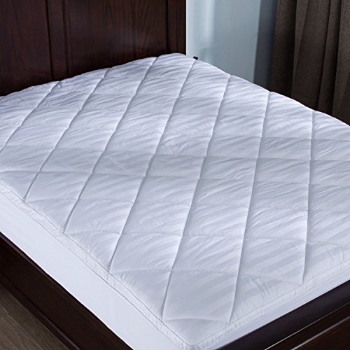 puredown Mattress Pad, Full, White