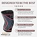 Rymora Knee Support Brace Compression Sleeves for Men and Women (Two Sleeves) (Large) - for Joint Pain, Arthritis, Ligament Injury, Meniscus Tear, ACL, MCL, Running, Sports