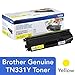 Brother Genuine Standard Yield Toner Cartridge, TN331Y, Replacement Yellow Toner, Page Yield Up To 1,500 Pages, Amazon Dash Replenishment Cartridge, TN331 primary