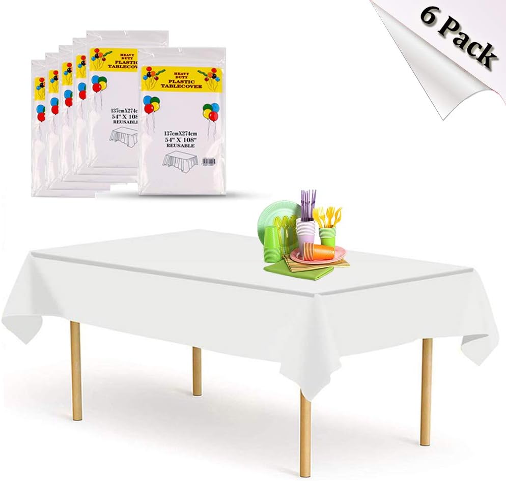2 Stück Einschulung Tischdecken - 274 X 137 Cm, Bunt, Aus Kunststoff Für Schulparty