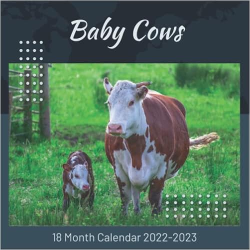 2023 Cow Calendar September Baby Cows Calendar 2022-2023: Official Planner Baby Cows Calendar 2022 -  2023 Monthly Weekly And Daily Baby Cows Calendar 2022 With Notes, 18 Month  Square Baby Cows Calendar 2023: Rowling, James: 9798761530089: Amazon.com:  Books