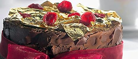 Essbares Reines Blattgold 24 Karat 100 % x 20 Blatt.