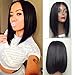 Vanessa Queen Short Cut Bob Wigs For Black Women Silky Straight Synthetic Lace Front Wig 12Inch