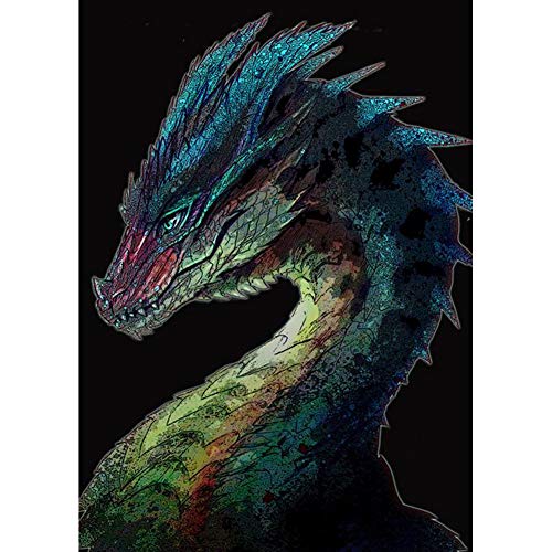 5D DIY Diamond Painting for Adult, Full Drill-Art Paint With Diamonds-Crystal Rhinestone Dots Dotz kits Painting-Decorating Cabinet Table Stickers for Study Room Flower Christmas (30cm40cm-C)