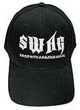 Christian Hats You Pick Style Jesus Religious Baseball Caps Mens Womens God Love (SWAG Saved With Amazing Grace)