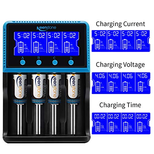 3 Battery+Keenstone+Universal+Rechargeable+Batteries
