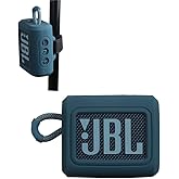 Hermitshell Silicone Carrying Case Replacement for JBL Go 3 / JBL Go 4 Portable Bluetooth Speaker (Sapphire Blue, Silicone Case)