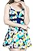 Wantdo Women's One-Piece Printed Slimming Swimsuit Swimdress