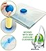 8 Pack Jumbo Vacuum Storage Space Saver Bag Set | Hand Vacuum Bags with Travel Pump | Space Bags for Home & Travel | Reusable Vacuum Bags | Airtight & Waterproof Saver Bags by Smart Storage