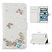 AICEDA Nokia Lumia 625 Case, Nokia Lumia 625 Skins Folio Flip Cover Protection Slim Shell for Nokia Lumia 625 (Butterfly)