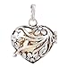 Eudora Harmony Bola MY Heart 18mm Angle Caller Bell Pregnancy Pendant Necklace & 30'' Chain