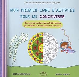 Mon premier livre d'activités pour me concentrer