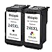 Inktopia Combo Compatible Ink Cartridge Replacement for Canon PG 245XL CL 246XL 245 XL 246 XL PG-243 CL-244 (1 Black 1 Color) Used in PIXMA iP2820 MG2420 MG2520 MG2922 MG2924 Printer