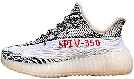 YEEKIDS Kids Lightweight Breathable Sneakers Easy Walk Casual Sport Shoes For Boys Girls(Toddler/Little Kid/Big Kid) Zebra 34