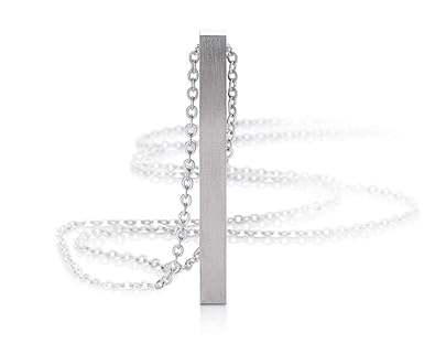 Silvity Collana Personalizzata Con Nome In Acciaio Inox