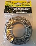 Garden Utility Tie Wire - Heavy Duty - 50 Feet - Galvanized - Made in USA