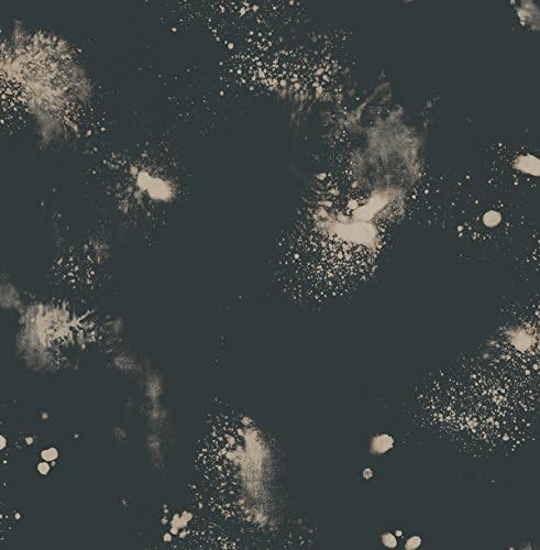 Black and Gold Wallpaper Inspired by The Stars in The Night Sky for The Modernist