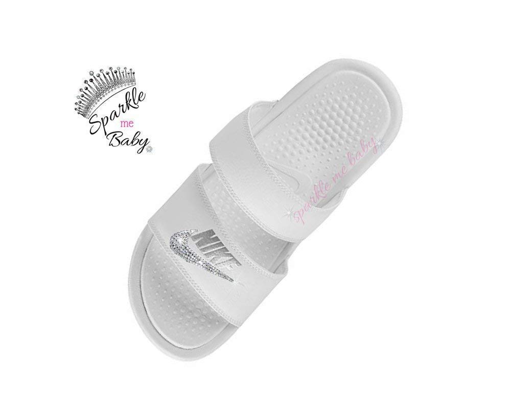 nike duo slides black