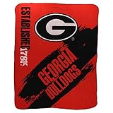 NCAA Collegiate School Logo Fleece Blanket (Georgia Bulldogs, 50