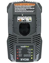 Ryobi P118 - Cargador de batería de litio para 1 batería de 18 V (no incluye batería, solo cargador)
