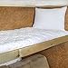 AB Lifestyles RV 28x75 Bunk Quilted Mattress Pad Cover. Fitted Sheet Style. for RV, Camper. Made in The USA