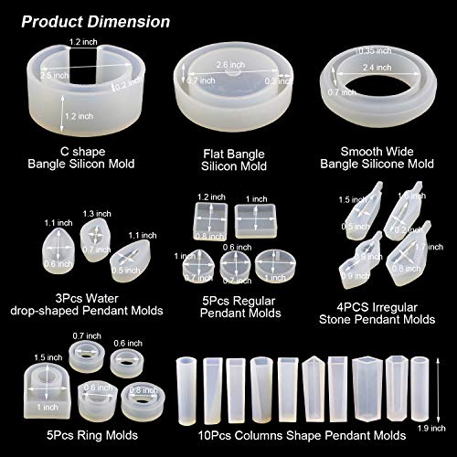 1 LETS+RESIN+Jewelry+Silicone+Including