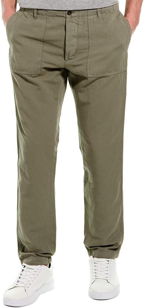 Mongolia Linen-Blend Cargo Pant