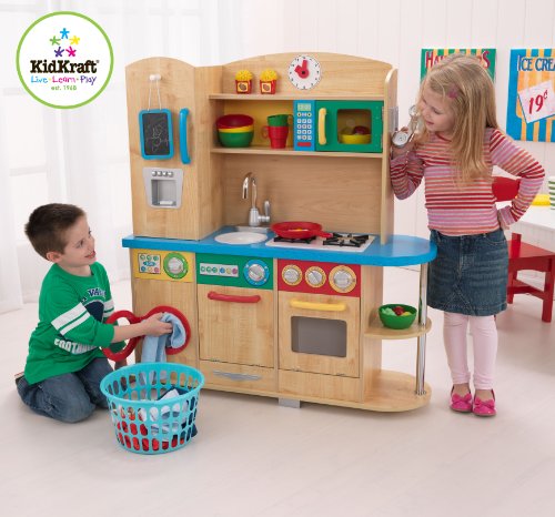 play kitchen with washing machine