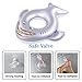 Inflatable Pool Float for Kids and Adults, Inflatable Shark Swim Tube Raft, 50