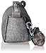 Kipling Fabian Metallic Pouch Pouch, Silver Glimmer Metallic, One Size